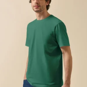 Einfarbiges Herren T-Shirt aus Bio-Baumwolle