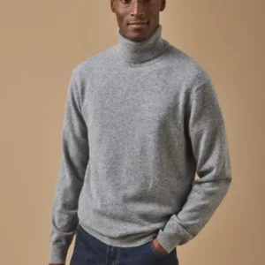 Herrenpullover mit Rollkragen - Cashmere-Kollektion