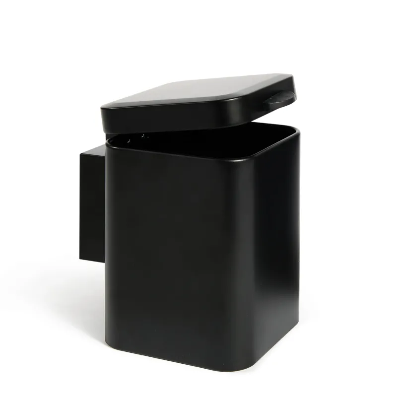 Bidone per parete 3L FRANK | Nero