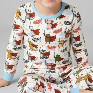 Huzzah! Huzzah! Bamboo Two Piece Long Sleeve Pajama Set