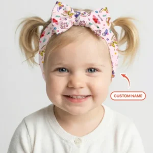 Custom Name God says I am Butterfly Headband