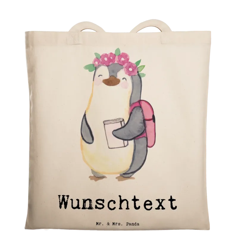 Personalisierte Tragetasche Pinguin Beste Studentin der Welt|p:1238974|h:a2f1bfe179c043c43a65dc1e99665c77