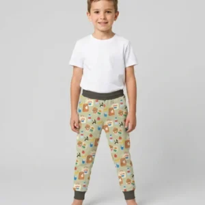 Happy School Lunch Bamboo Jogger