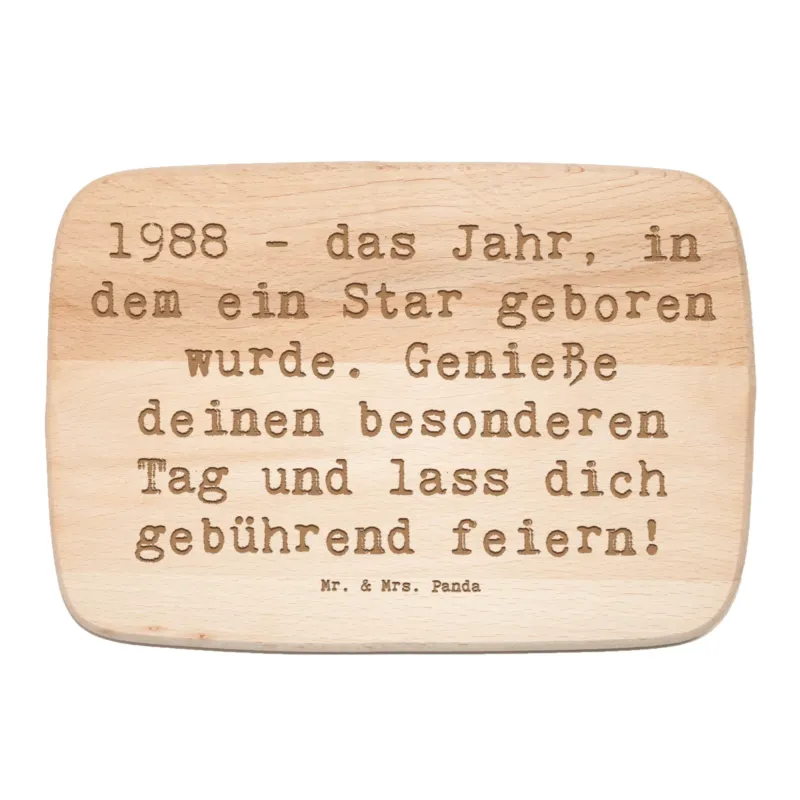 Frühstücksbrett Spruch 1988 Geburtstag|p:1746711|h:68a4f55cf20a49243771644ceb696901