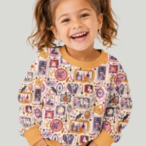 Spooky Portraits Bamboo Crewneck Sweatshirt