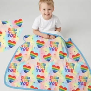Raised To Love You Bamboo Blanket
