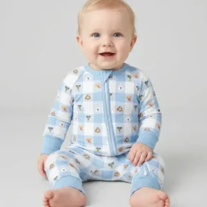 Plaid Pals Family Matching Bamboo Convertible Zippy