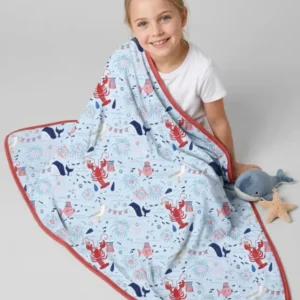 250 Summers Strong Matching Family Bamboo Blanket