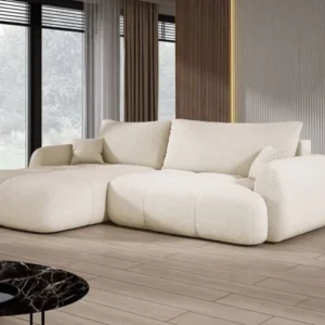 Designer Ecksofa Coco in Bouclé