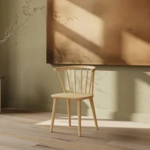 2er Set - Stuhl Ivara aus Gummibaumholz
