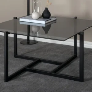 Couchtisch Donna - mit Glas-Tischplatte