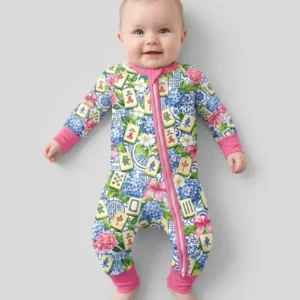 Mahjong in Bloom Bamboo Convertible Zippy