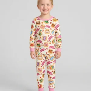 Merry Squishmas Bamboo Two Piece Long Sleeve Pajama Set