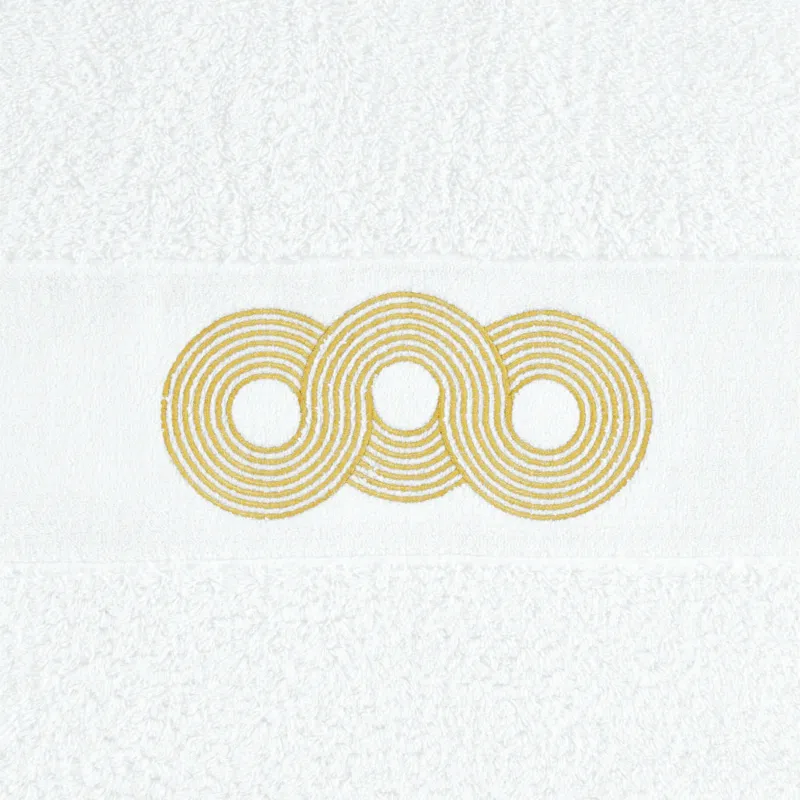 Infinito Abyss Embroidered Towel