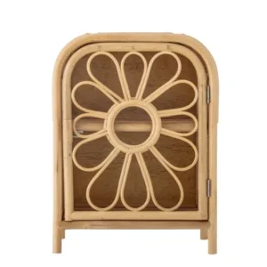 Kinder-Kommode Ubud – Blumenform aus natürlichem Rattan