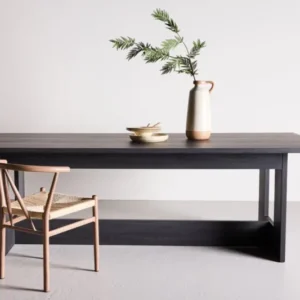 Esstisch Tully - ein rechteckiger Esstisch in elegantem Schwarz