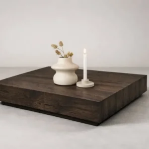 Couchtisch Floren - aus mokkafarbenem MDF