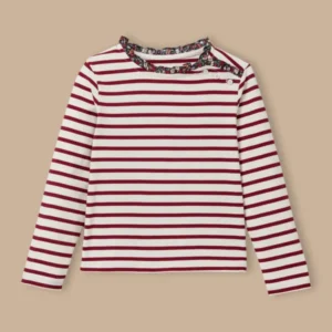 Mädchenshirt im Matrosenlook mit Liberty®-Stoff