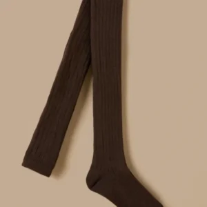 Mädchen-Strumpfhose aus Rippstrick