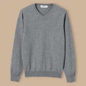 Jungen-Pullover mit V-Ausschnitt
