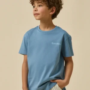 Jungen-T-Shirt « Sunshine » – Bio-Baumwolle