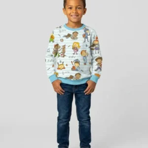 School Days Adventure Bamboo Crewneck Sweatshirt