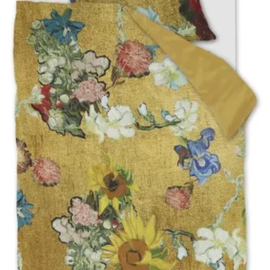 Beddinghouse x Van Gogh Museum Partout des Fleurs Bettwäsche - Gold