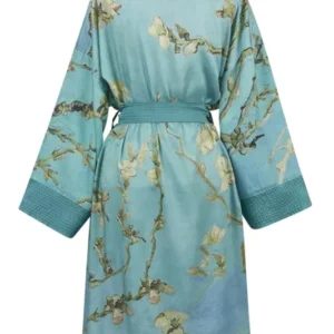 Beddinghouse x Van Gogh Museum Almond Blossom Kimono Kimono - Blau