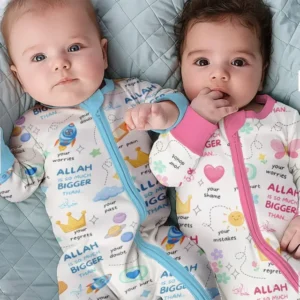 "Allah Is So Much Bigger Than..." Family Matching Bamboo Convertible Zippy