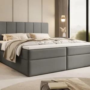 Boxspringbett Aurelia Stoff mit Stauraum