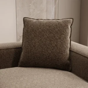 Zierkissen Lesley 60x60 in Strukturstoff