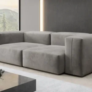 Designer 2 Sitzer Sofa Snug in Samt