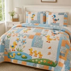 Duckling Duckling Bamboo Quilt Bedding Set