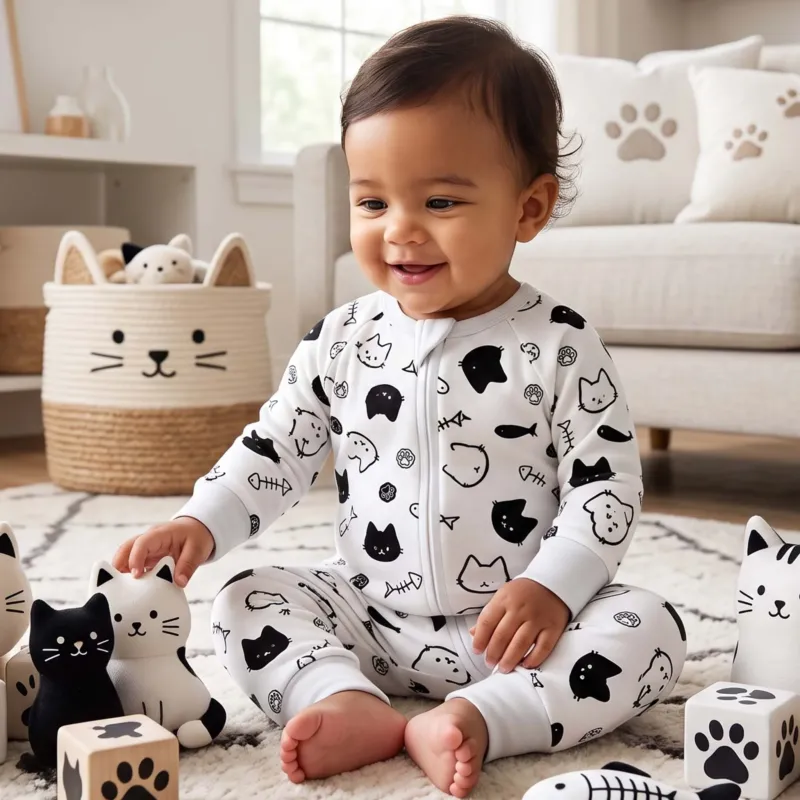 Fish Loving Cats Bamboo Convertible Zippy