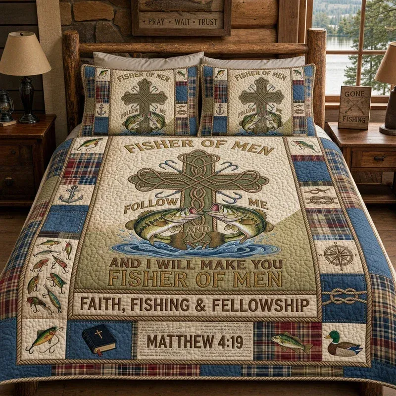 Fisher Grace Bamboo Quilt Bedding Set