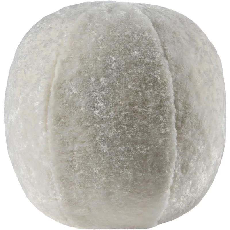 Freddie 12" Round Shearling Cushion
