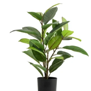 Rubber Tree Faux Potted Plant 29”