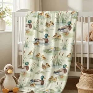 Gentle River Breeze Bamboo Blanket