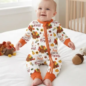 Funny Thanksgiving I’ll Just Have the Breast Bamboo Convertible Zippy