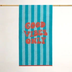 Kinderstrandhanddoek Good Vibes Only