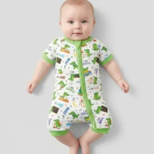 Brave Gator Days Bamboo Shorty Zippy
