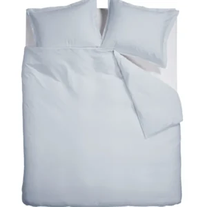 Ambiante Satin Uni Bettwäsche - Hellblau