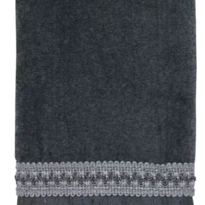 Avanti Linens Braided Cuff Hand Towel - Granite