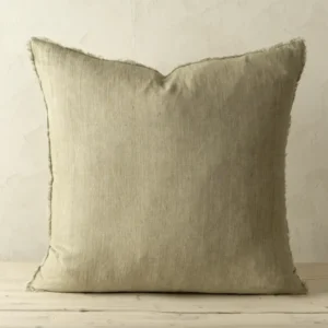 Lina Linen Pillow Celery Root 24x24