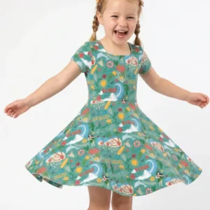 Aloha Island Escape Bamboo Twirl Dress
