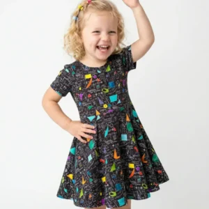 STEM Sketchbook Bamboo Twirl Dress
