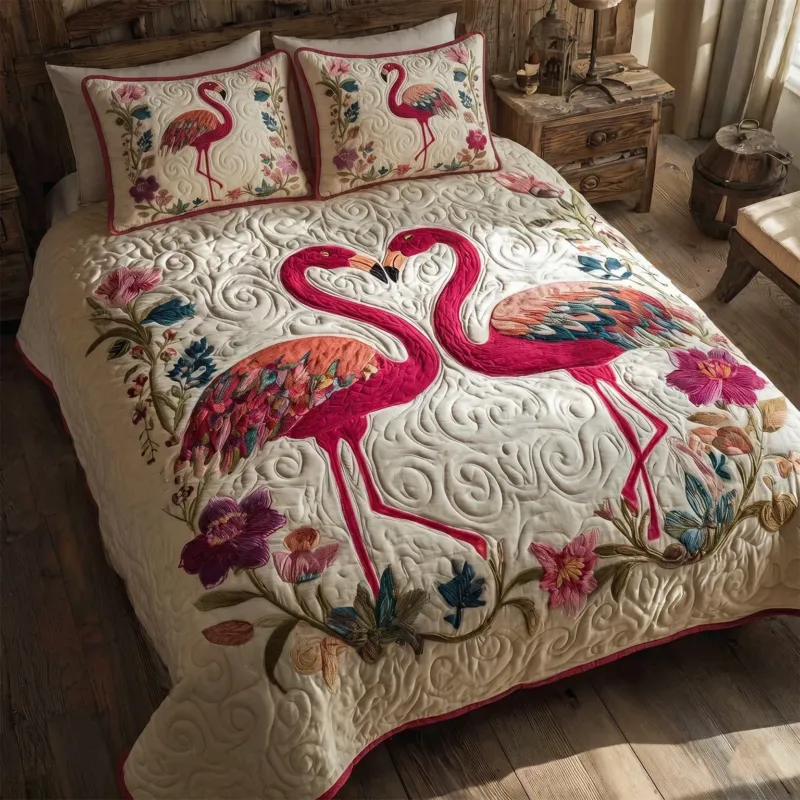 Tropical Dreams Bamboo Quilt Bedding Set