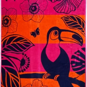 2-persoons strandhanddoek Tropical Forest