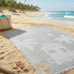 2-persoons strandhanddoek Palm Beach
