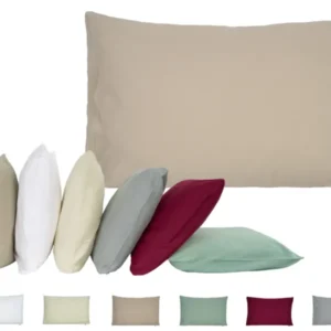 Kissenbezug ca. 40x60 cm einlaufsicheres Baumwoll-Feinjersey beties "BasicSoft"